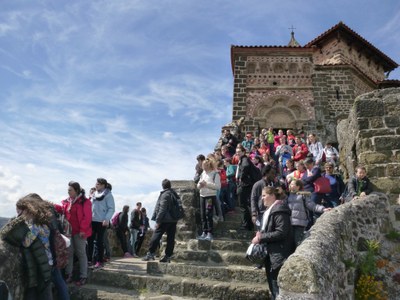 réco collégiens au Puy 11/12/13-04-2016