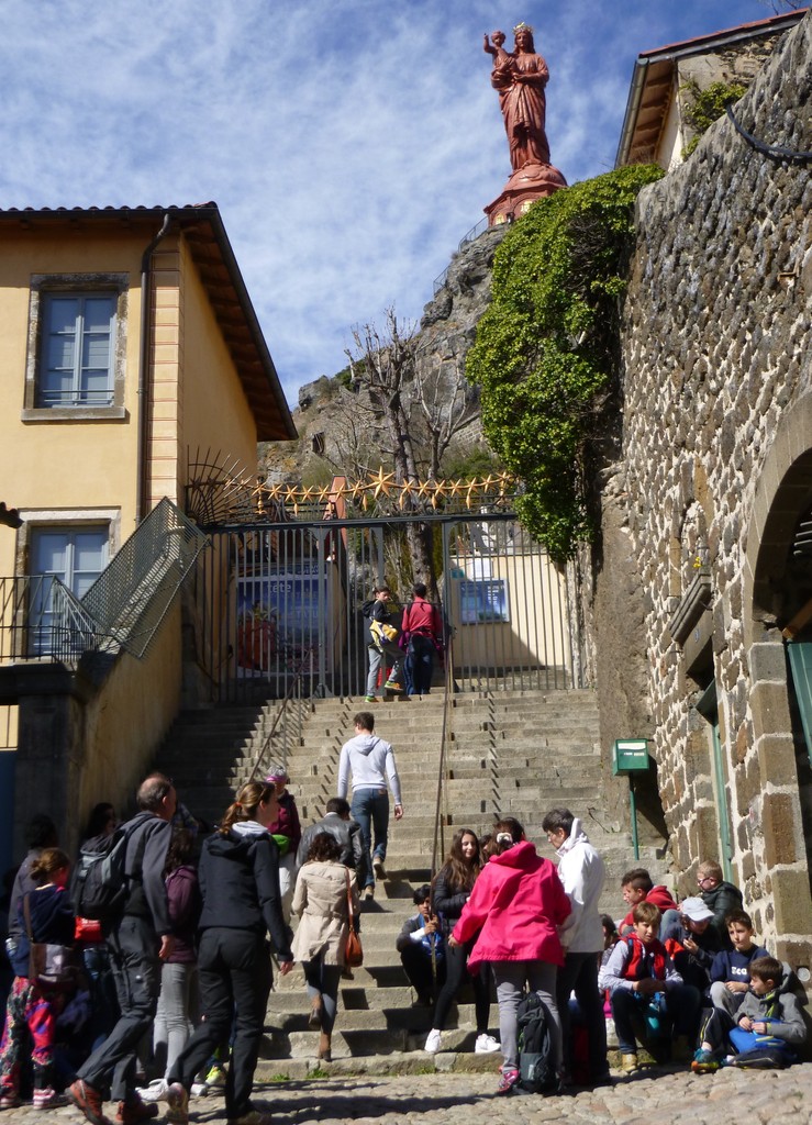 réco collégiens au Puy 11/12/13-04-2016