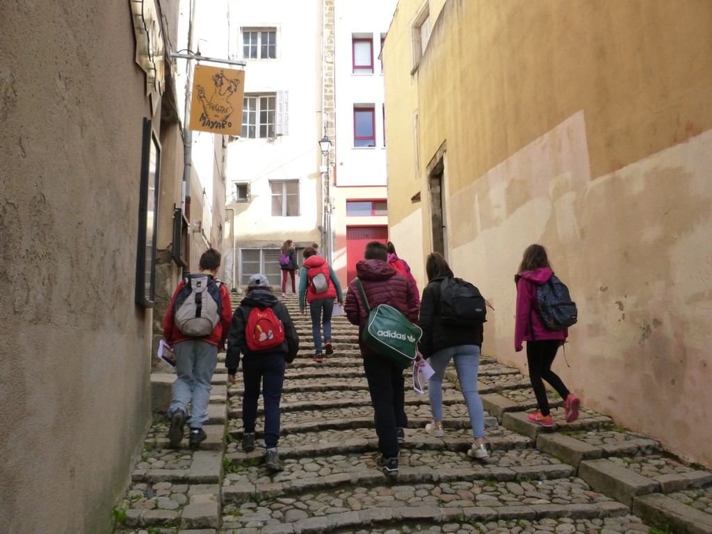 réco collégiens au Puy 11/12/13-04-2016