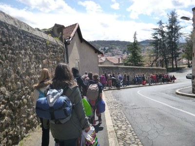 réco collégiens au Puy 11/12/13-04-2016